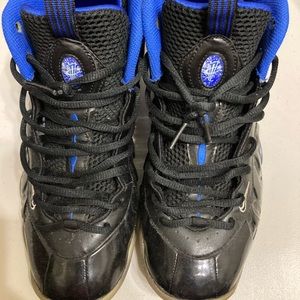 Nike Air Black and Blue Foamposites